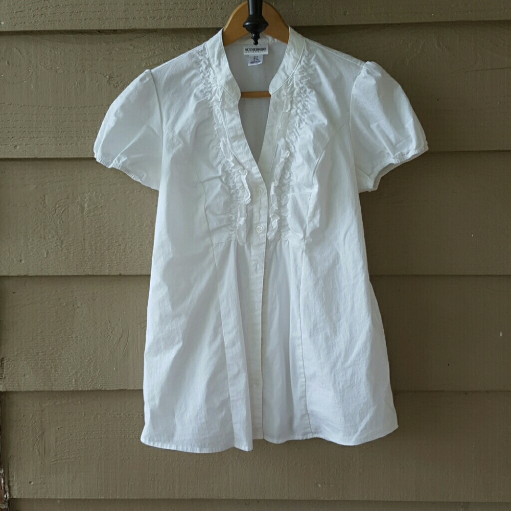 Motherhood maternity button down blouse